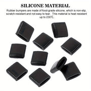 Air Fryer Replacement Parts Set Includes Rubber Bumper Accessories and Grill Pan