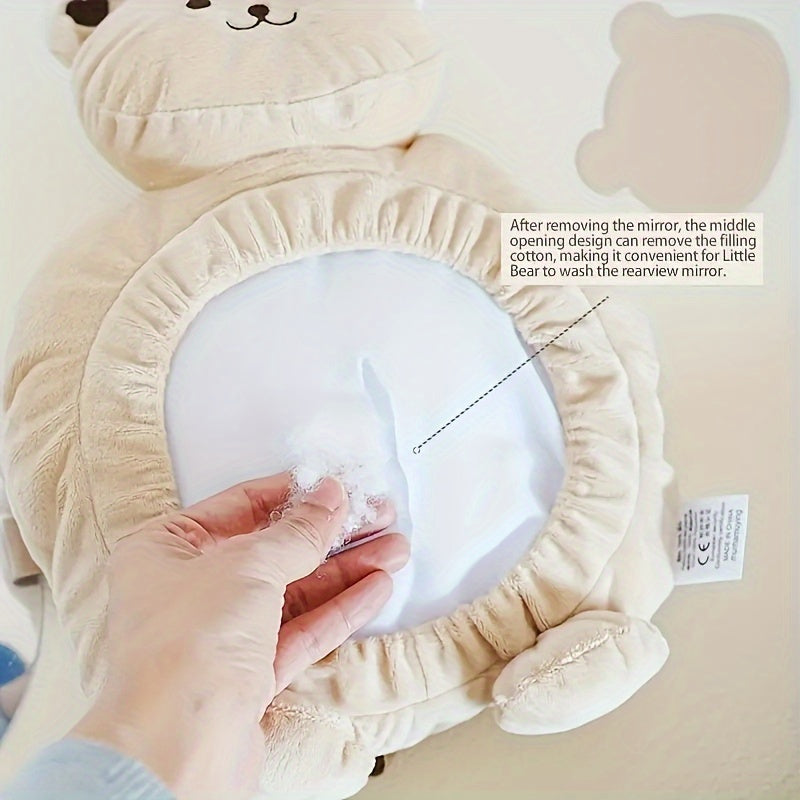 Child Safety Car Mirror for Kids, Cartoon Rearview Mirror, Easy Install