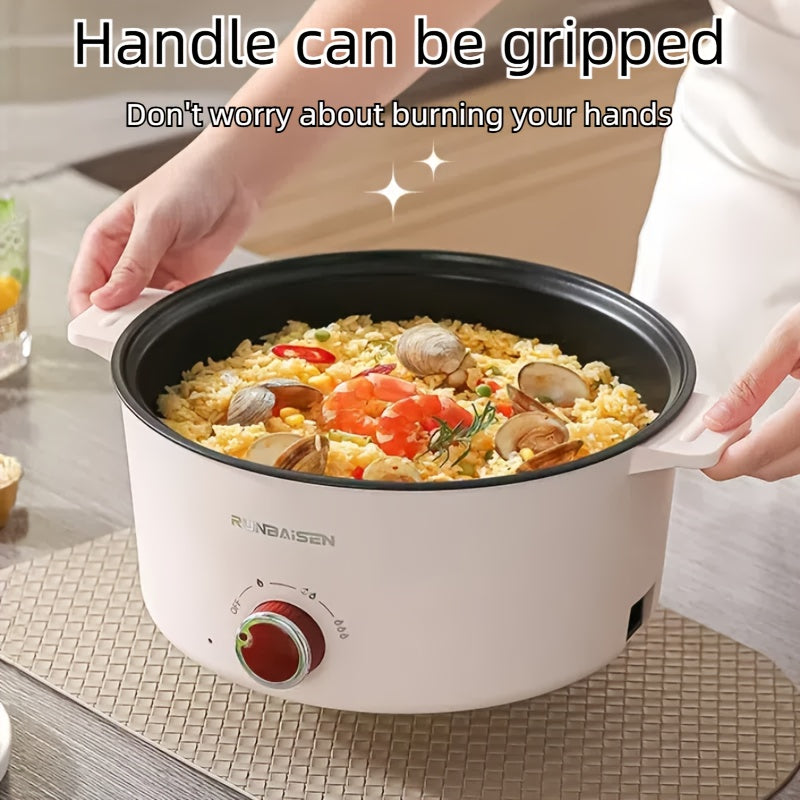 3-in-1 guruch pishirgich elektr pechka yopishmaydigan qozon sozlanadigan boshqaruv uchta issiqlik rejimi