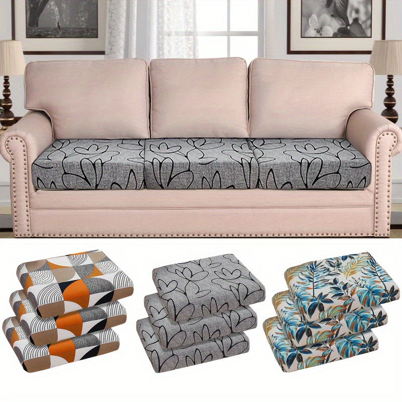3-Piece Sofa Cover All-Season Dustproof Furniture Protector for Living Room