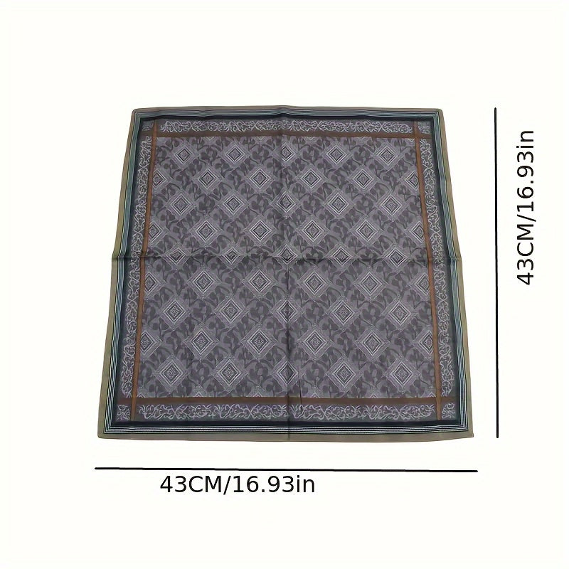 Erkaklar paxtali jakard sharf, qalin, teri so'radigan, nafis rangli, to'qilgan