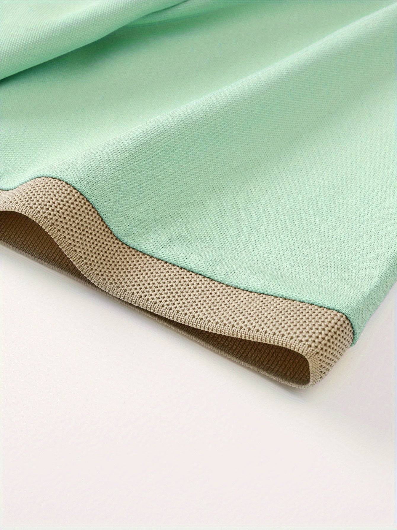 Men's Summer Geometric Pattern Polo Shirt Short Sleeve Polyester Casual in Navy Green Khaki Black Pink