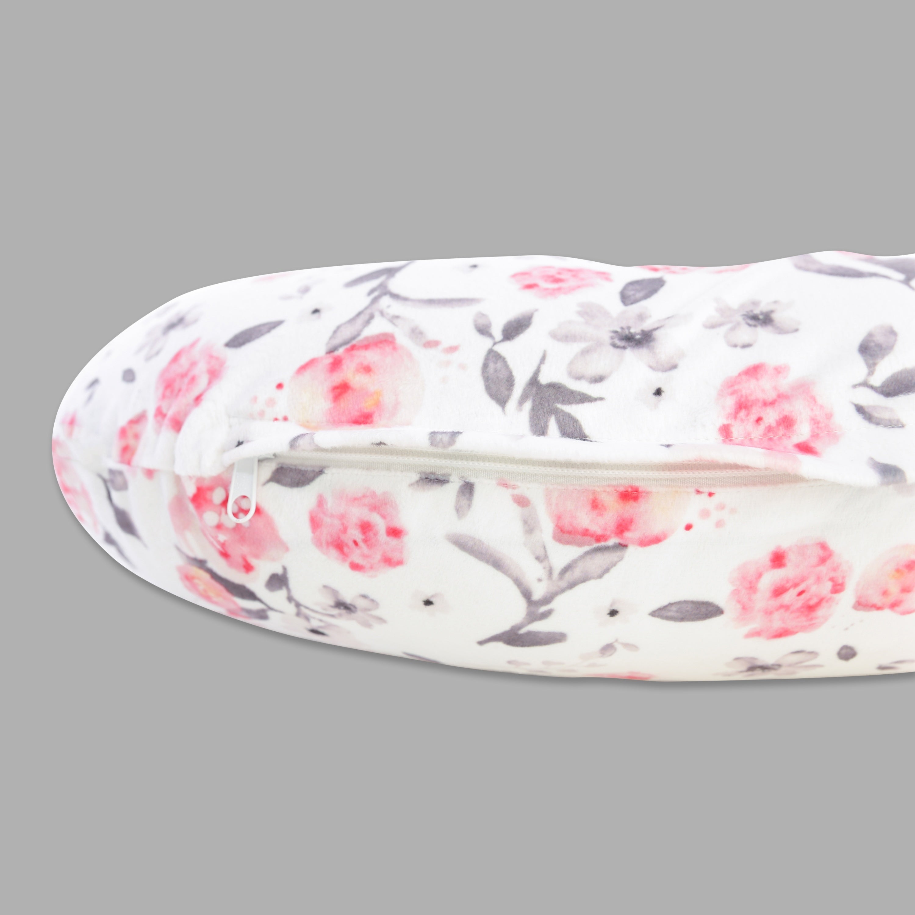 Funda de almohada para lactancia de bebé con patrón de pétalos suaves para recién nacidos y madres