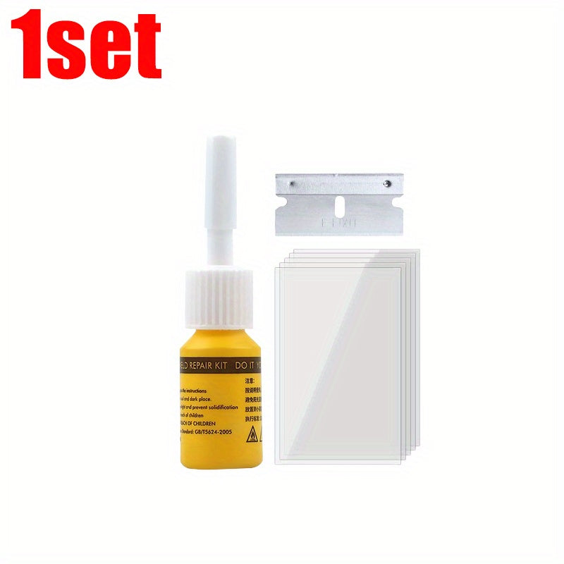 Car Repair Kit Auto Glass Crack Fix Tool for Windshield Scratch Scratch Repair
