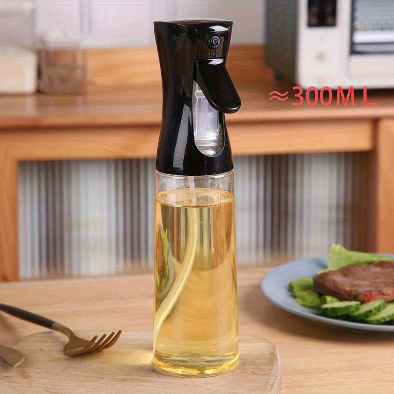 Cooking Oil Spray Bottle 200ML, Refillable Canola Oil Dispenser for Baking Frying Grilling