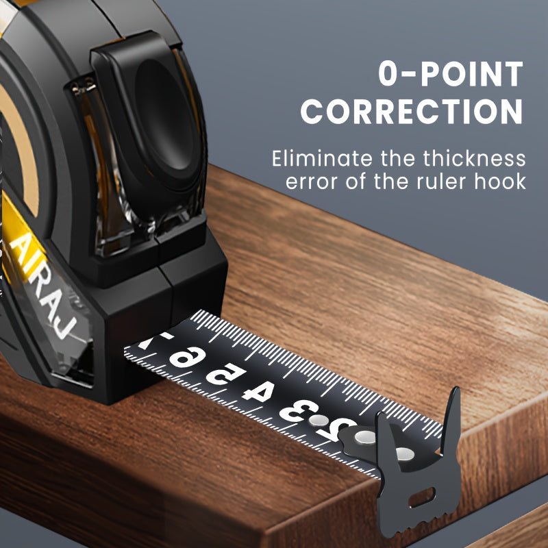 Steel Tape Measure 3m 5m 7.5m 10m Self-Locking Retractable Durable ABS Shell for DIY Construction