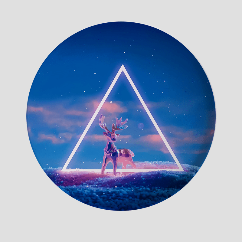 Customized Men's Brooch with Text and Image for Gifts and Accessories