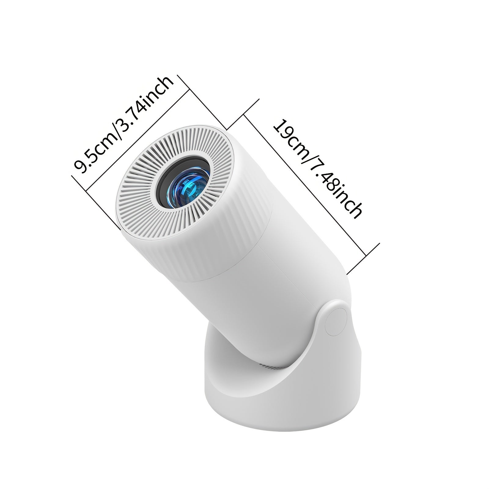 Portativ 4K 1080P Mini Projektor WiFi6 Avtomatik To'g'rilash uchun Ochiq havoda foydalanish