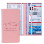 Universal avtomobil ro‘yxatga olish va sug‘urta kartasi tutgichi bilan qulay kirish tashkilotchisi