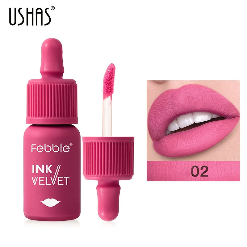 Matte Liquid Lipstick Waterproof Lip Gloss in Rich Shades for All Skin Types