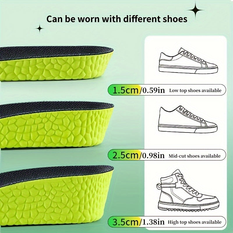 Men Women EVA Anti-Shock Insoles Breathable Comfort Indoor Sports