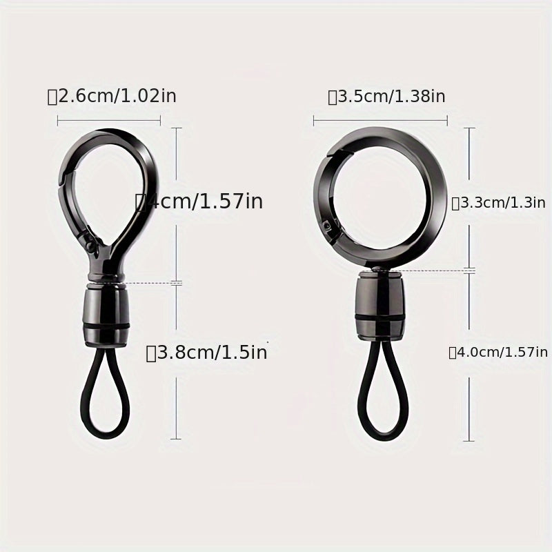 Unisex Zinc Alloy Car Keychain With Ropes Bear Head Pendant Anti-Loss Accessories