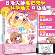 Mini Character Drawing Guide 100 Ways to Master Head-Body Ratios Art Book for Ages 11+