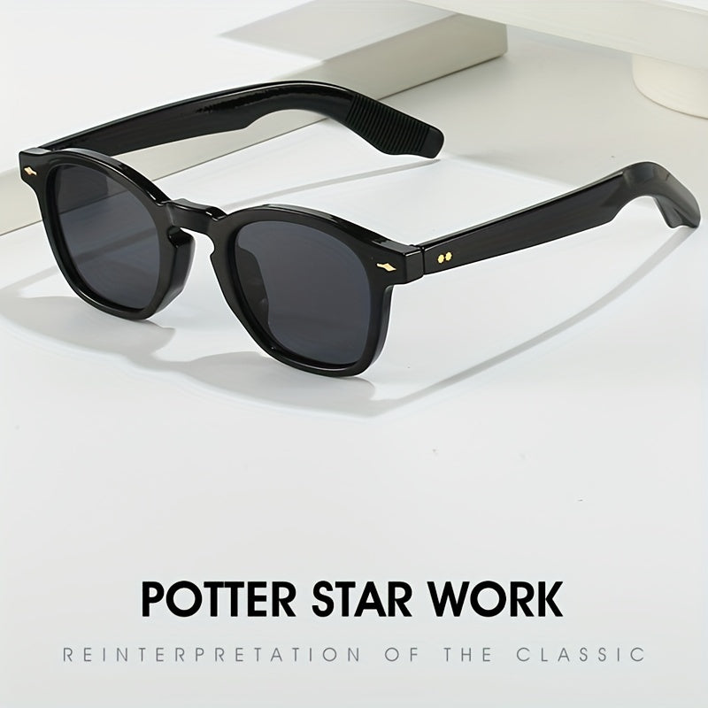 Square Glasses for Men and Women Lightweight Fashion Frame Casual and Activity Wear