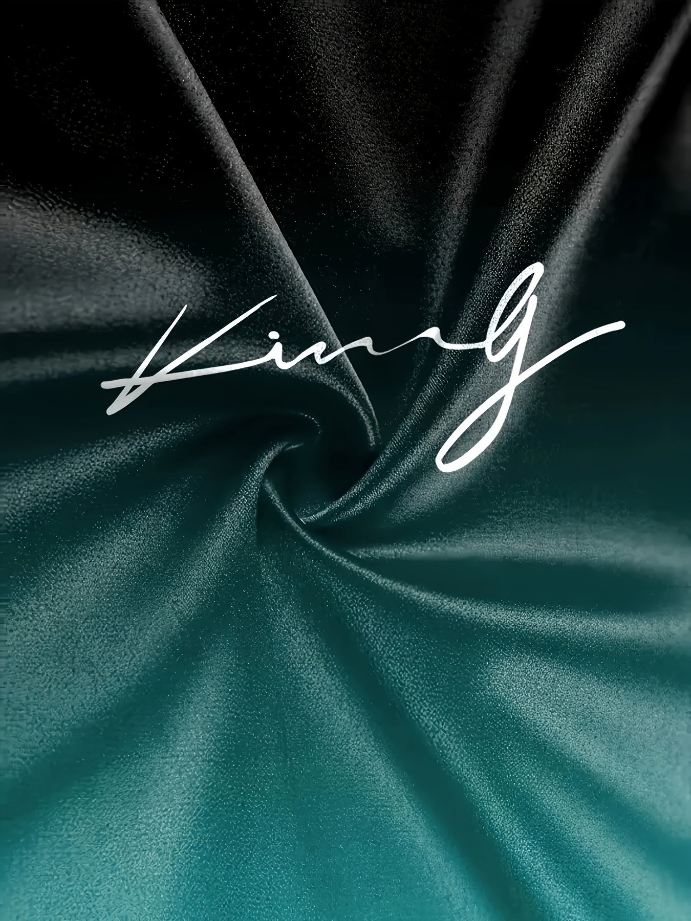 Men's Long Sleeve T-Shirt Gradient Color Polyester Crew Neck Letter Print Casual