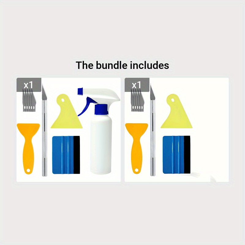 Car Vinyl Wrap Squeegee Tool Window Tint Kit Wallpaper Smoothing Tool