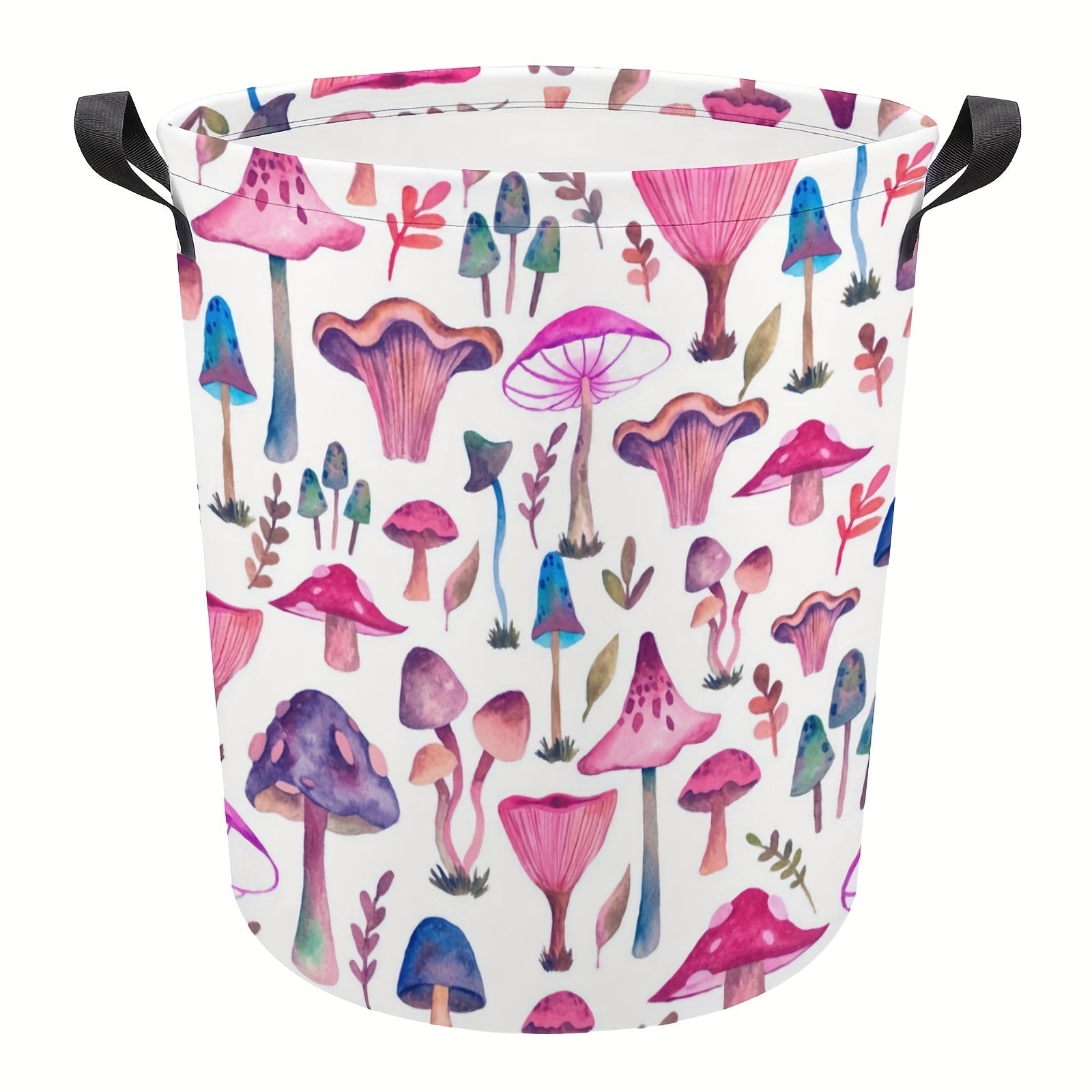 Cesta de ropa plegable de tela Oxford impermeable, duradera y de gran capacidad con asas