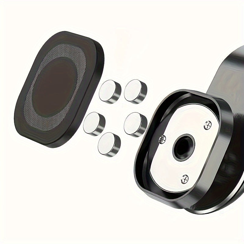Universal Magnetic Car Phone Holder 360° Rotation Dashboard Mount for Smartphones