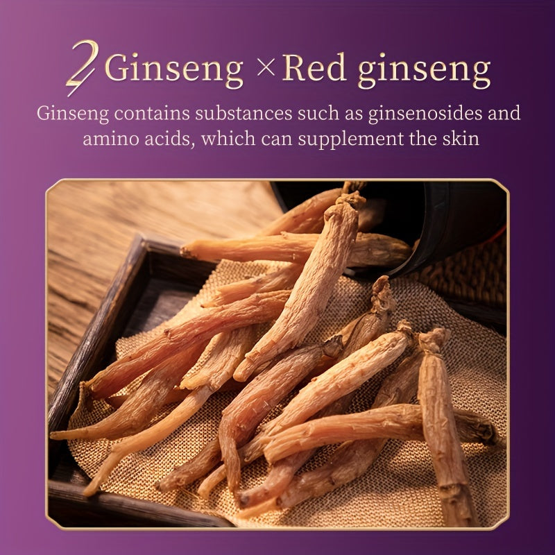 6-Piece Purple Ganoderma Lucidum Skincare Set for Hydrating and Moisturizing All Skin Types