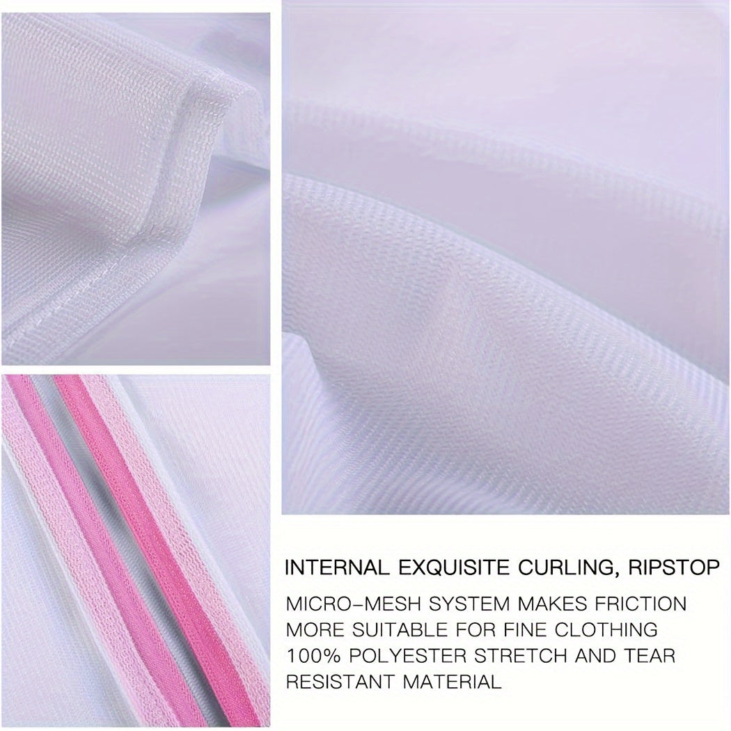 Extra Large Mesh Laundry Bag 60cm x 50cm Zipper for Delicates Bed Sheets