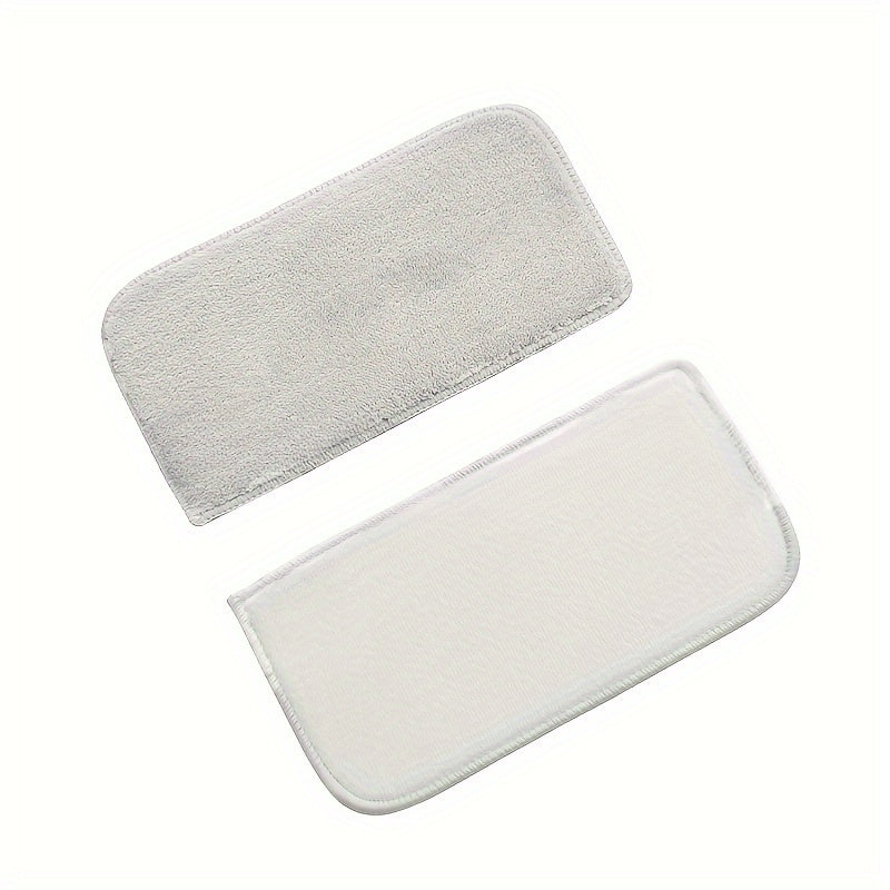 Half-Moon Microfiber Mop Pads Reusable Wet Dry Floor Cleaning Pads for Hardwood Tile Linoleum