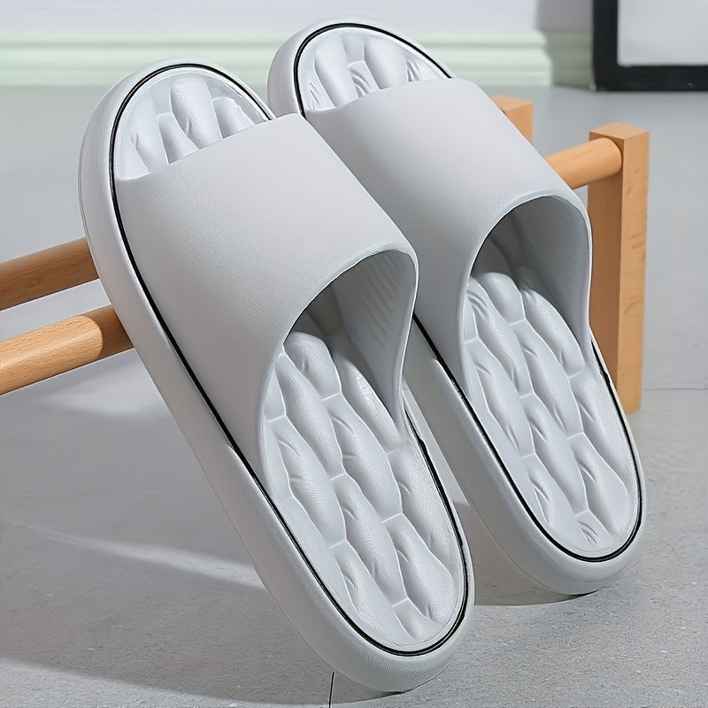 Ayollar uchun yopilmagan oyoq kiyimlari EVA slaydlar, yopilmagan barmoqli, qulay plyaj va basseyn uchun sandal