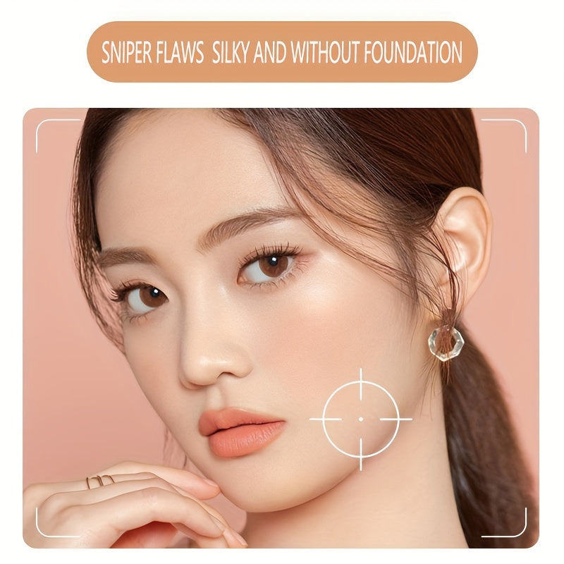 Uniseks yashiruvchi va yoritgich 2-in-1 kontur suyuqlik kremsi uzoq davom etadigan