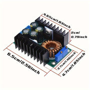 DC-DC Buck Boost Power Supply Module 9A 300W Adjustable Voltage 5-40V to 1.2-35V