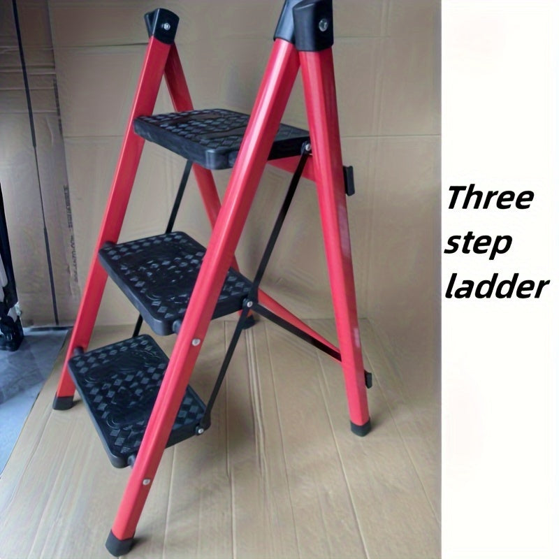 Aluminum Folding Step Ladder for Indoor Use and Flower Arrangements