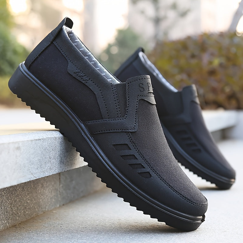 Men's Slip-On Sneakers Non-Slip Sole Casual Outdoor Sports Low Top