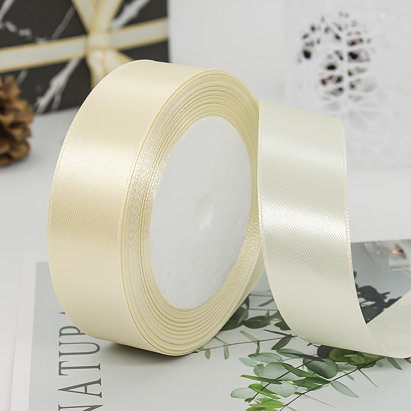 Satin Ribbon 2.5cm Wide 25 Yards Long for Gift Wrapping Wedding Decoration