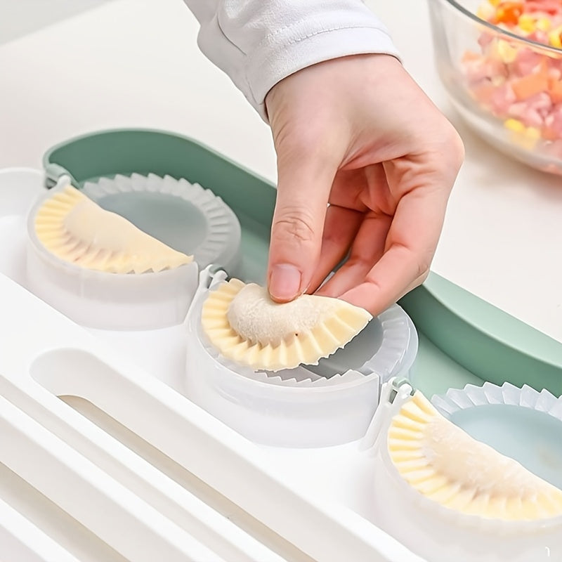 Ijodiy dumpling tayyorlash uchun oshxona alyuminiy qotishmasi plastmassadan tayyorlangan, batareyasiz, 70 sm