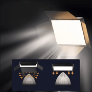 10-Inch LED Square Ring Light with Adjustable Tripod Stand USB Powered 3 Color Temperatures for Studio Photography and Live Streaming