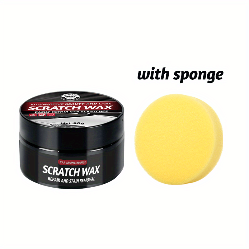 Car Scratch Repair Wax 80g Universal Paint Swirl Remover for Vehicles