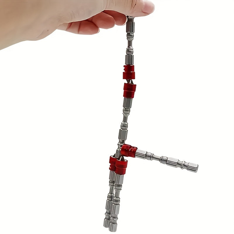 Juego de 5 piezas de puntas de destornillador Phillips PH2 magnéticas, de 1/4 de pulgada de hexágono, aleación S2