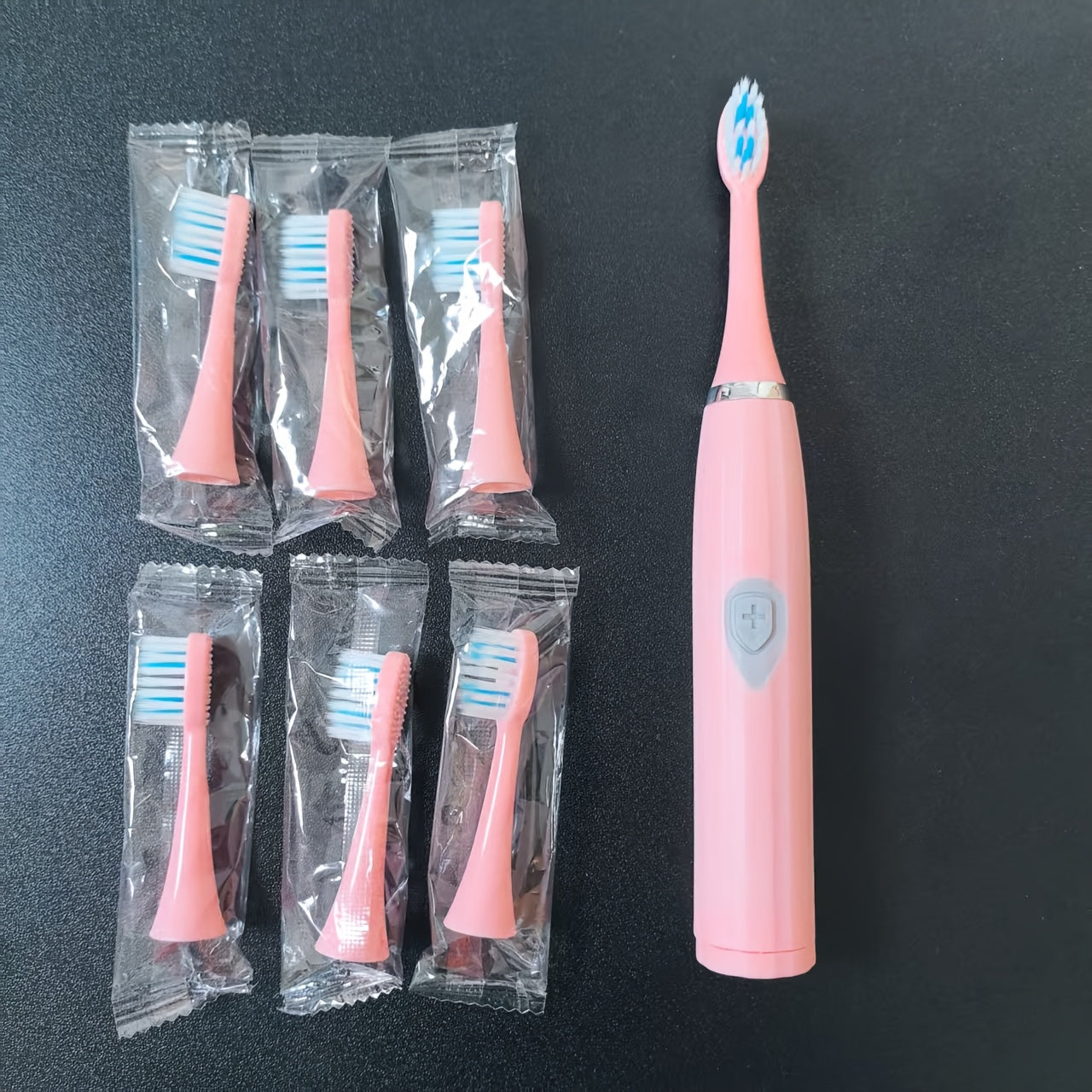 Electric Toothbrush for Sensitive Teeth with 3 Replacement Heads Deep Cleaning Whitening Gift for Adults