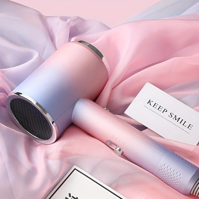 1200W Hair Dryer with Negative Ion Technology Hot Cold Air Anti-Scald 3-Speed EU Plug