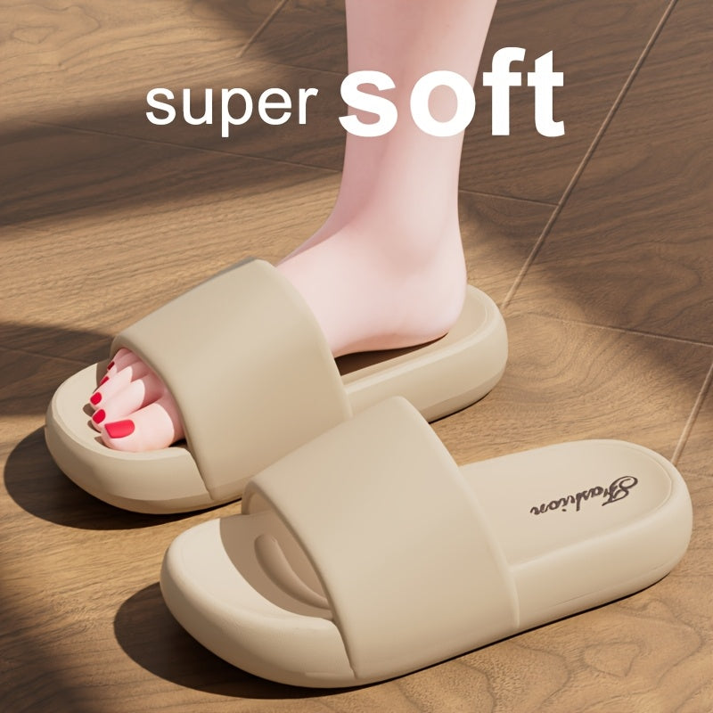 Women's Lightweight EVA Indoor Outdoor Slippers Thick Sole Quick-Dry Home Shoes