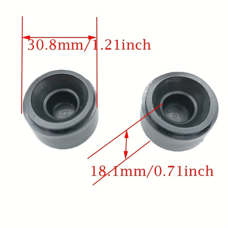 2PCS Rubber Engine Cover Mounts for 1 2 3 4 5 6 7 Series Vehicle Protection