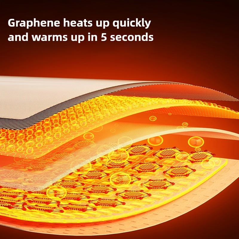 1 dona To'liq Oyoq Massajchisi xavfsizlik yostiqchasi, yoğurish, issiq siqish, 360° o'rash, 3 daraja kuch sozlamasi va USB zaryadlash bilan.