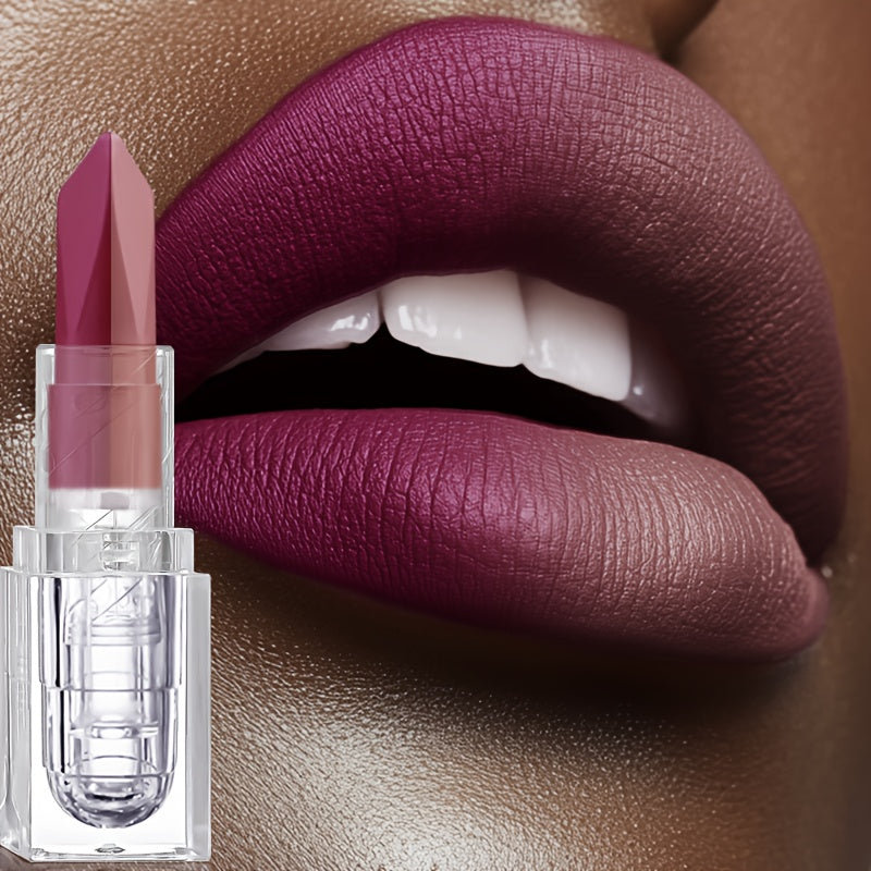 Mujer barra de labios impermeable de dos en uno con gradiente, no se desvanece, regalo romántico