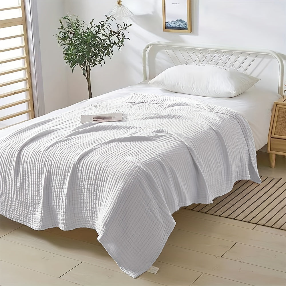 Six-Layer Muslin Blanket for Adults and Babies 139x190cm Lightweight Breathable
