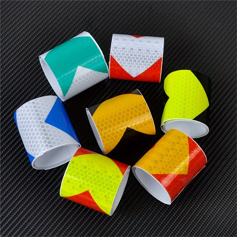 Reflective Tape for Cars and Motorcycles 5cm x 200cm Safety Warning Sticker