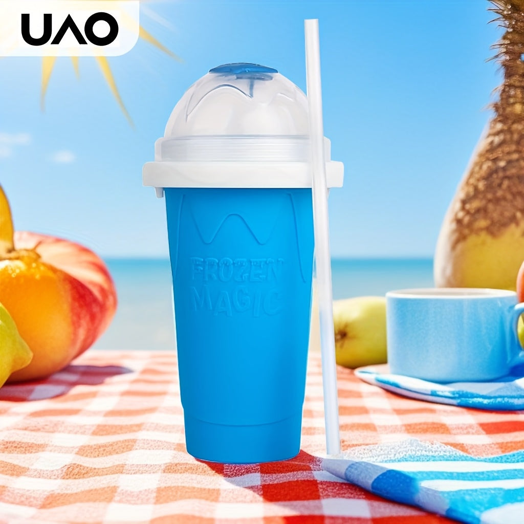 Summer Squeeze Cup Smoothie Ice Cup for Cooling and Shakes