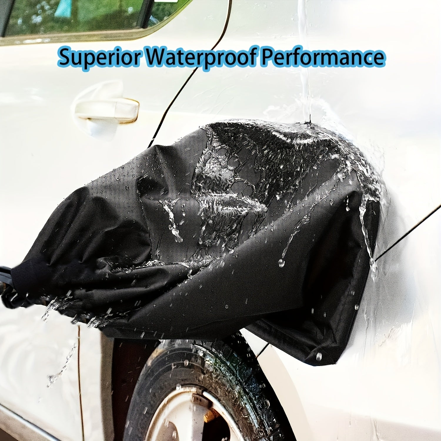 Universal Electric Vehicle Charger Cover Waterproof Dustproof Rainproof Magnetic Cap