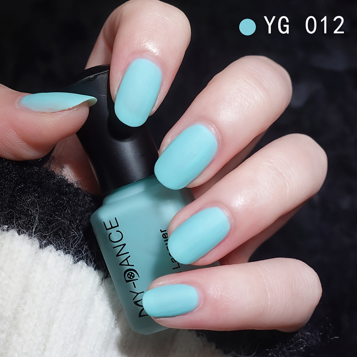 Women Velvet Matte Nail Polish 6ml Multi-Color Long-Lasting Frosted