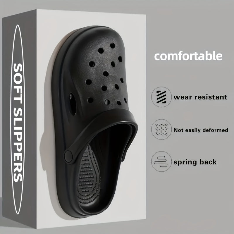 Women's and Men's EVA Clogs Lightweight Breathable Non-Slip Beach Shoes