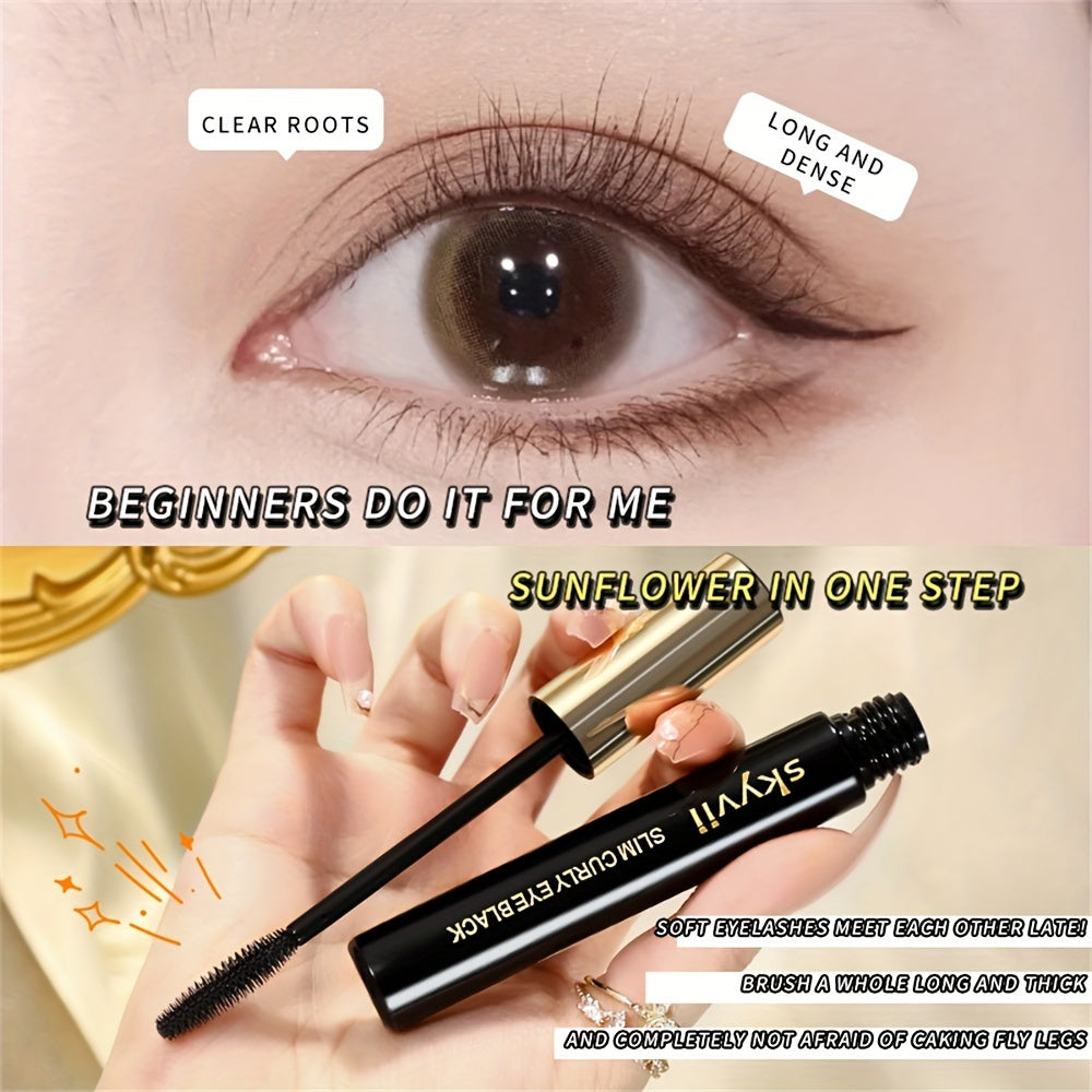 Waterproof Sweat-Proof Long-Lasting Mascara for Curling Thickening and Priming Lashes