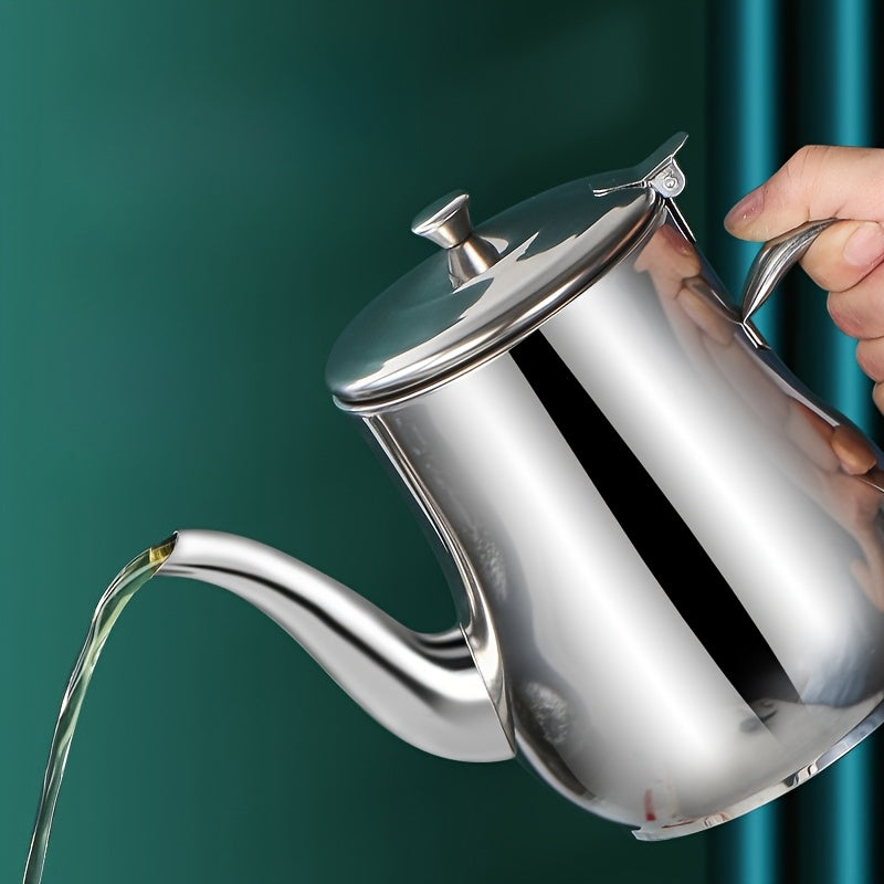 Нержавеющая сталь чайник с фильтром для горячих и холодных напитков, большой объем