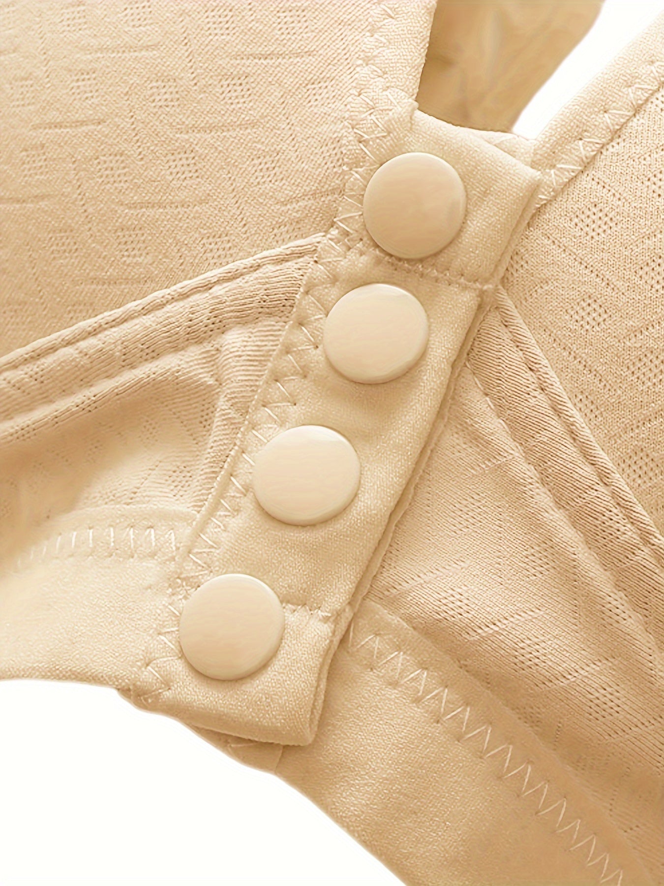 Women's Wireless Front Buckle Push-Up Bra Breathable Lingerie